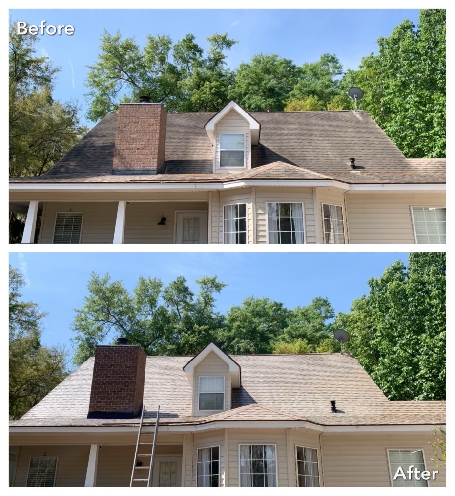 Eco-Friendly Roof Cleaning provided near Marshfield, WI