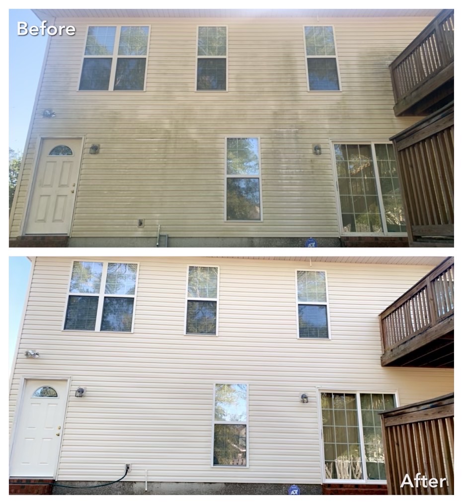 Vinyl Siding House Washing and Exterior Cleaning in Chippewa Falls, WI